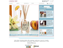 Tablet Screenshot of candlebay.com